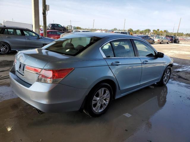 1HGCP2F42CA011659 - 2012 HONDA ACCORD LXP BLUE photo 3