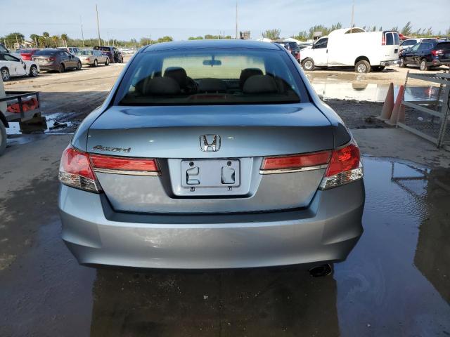 1HGCP2F42CA011659 - 2012 HONDA ACCORD LXP BLUE photo 6