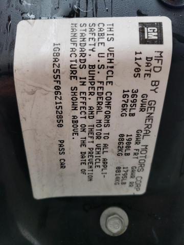 1G8AZ55F06Z152850 - 2006 SATURN ION LEVEL 2 Boz foto 12