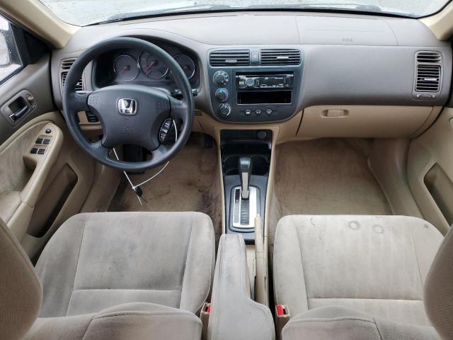 JHMES16584S001799 - 2004 HONDA CIVIC LX GOLD photo 8