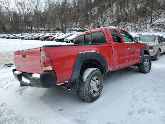 5TEUX42N88Z477607 - 2008 TOYOTA TACOMA ACCESS CAB Қызыл фото 3