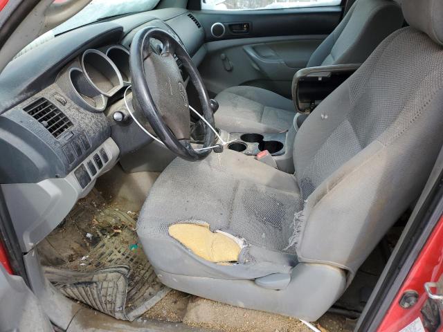 5TEUX42N88Z477607 - 2008 TOYOTA TACOMA ACCESS CAB Қызыл фото 7