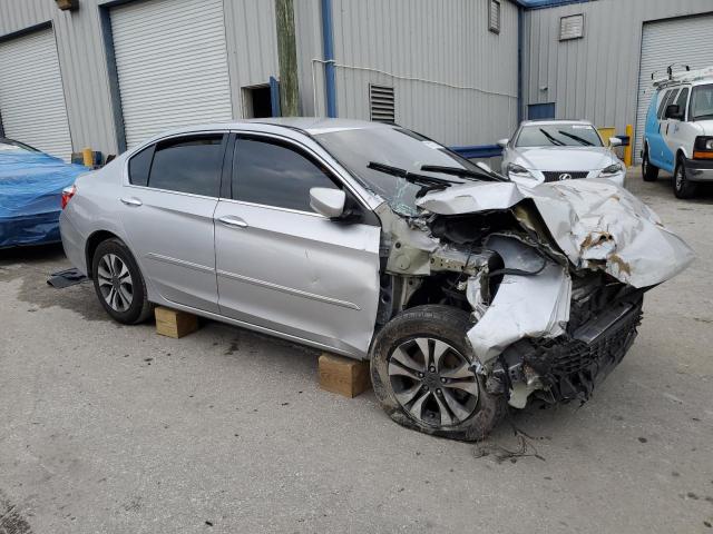 1HGCR2F37DA118306 - 2013 HONDA ACCORD LX SILVER photo 4