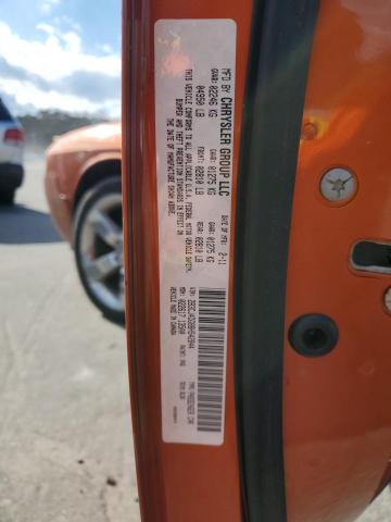 2B3CJ4DG8BH542844 - 2011 DODGE CHALLENGER ORANGE photo 12