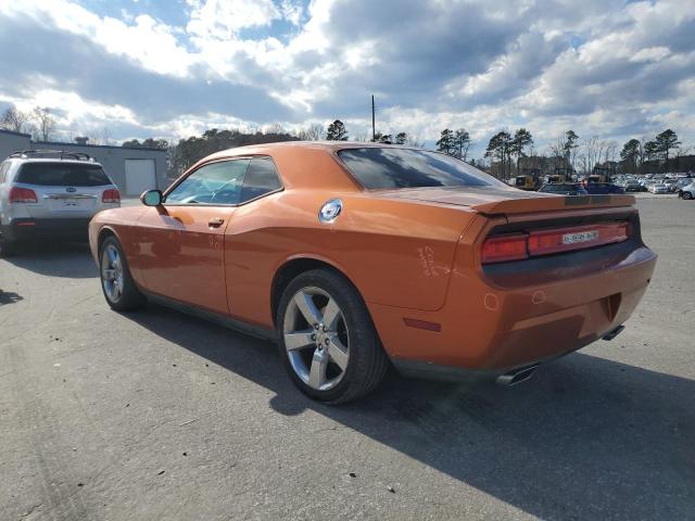 2B3CJ4DG8BH542844 - 2011 DODGE CHALLENGER ORANGE photo 2