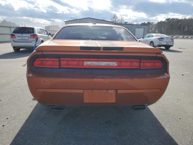 2B3CJ4DG8BH542844 - 2011 DODGE CHALLENGER ORANGE photo 6