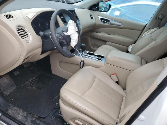 5N1DR2MM9HC905813 - 2017 NISSAN PATHFINDER S WHITE photo 7