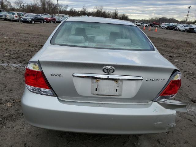 4T1BE30K76U165179 - 2006 TOYOTA CAMRY LE SILVER photo 6