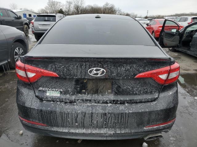 5NPE24AF9HH453672 - 2017 HYUNDAI SONATA SE CHARCOAL photo 6