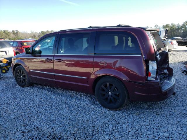 2A8HR54169R539937 - 2009 CHRYSLER TOWN & COU TOURING BURGUNDY photo 2