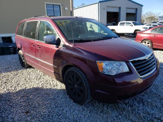 2A8HR54169R539937 - 2009 CHRYSLER TOWN & COU TOURING BURGUNDY photo 4