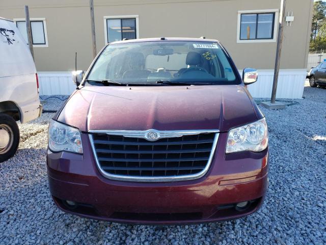 2A8HR54169R539937 - 2009 CHRYSLER TOWN & COU TOURING BURGUNDY photo 5