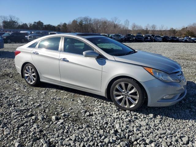 5NPEC4AC9CH436771 - 2012 HYUNDAI SONATA SE SILVER photo 4