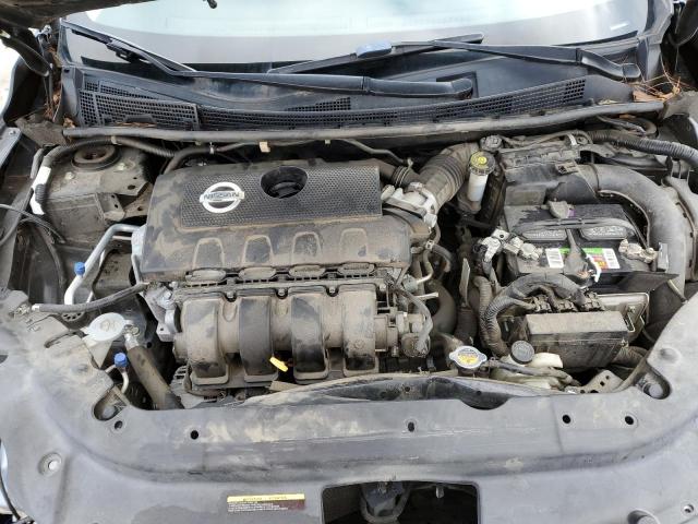 3N1AB7AP3FL649924 - 2015 NISSAN SENTRA S GRAY photo 11