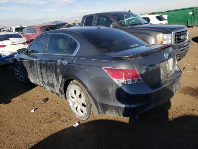 1HGCP36839A005497 - 2009 HONDA ACCORD EXL SILVER photo 2