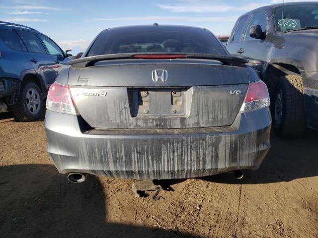 1HGCP36839A005497 - 2009 HONDA ACCORD EXL SILVER photo 6