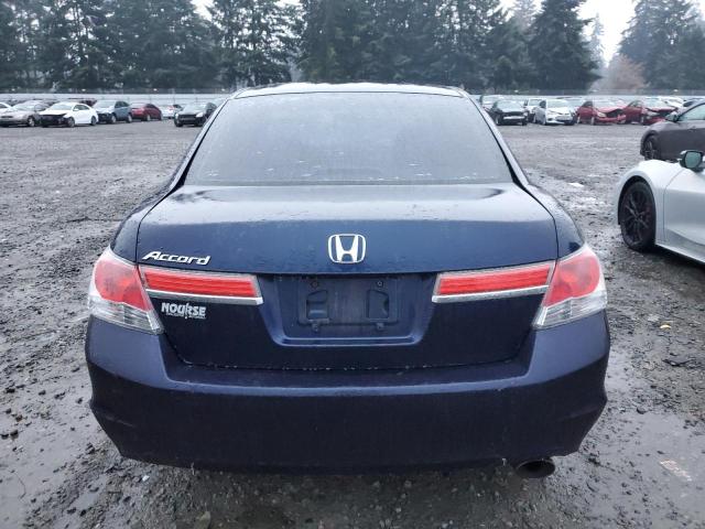 1HGCP2F38BA102117 - 2011 HONDA ACCORD LX BLUE photo 6