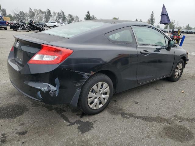 2HGFG3A50CH549538 - 2012 HONDA CIVIC LX BLACK photo 3