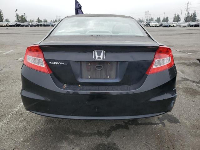 2HGFG3A50CH549538 - 2012 HONDA CIVIC LX BLACK photo 6