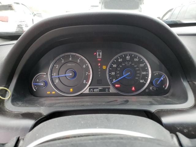 5J6TF2H50EL002502 - 2014 HONDA CROSSTOUR EXL შავი ფოტო 9