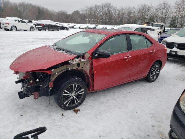 2T1BURHEXHC924786 - 2017 TOYOTA COROLLA L RED photo 1