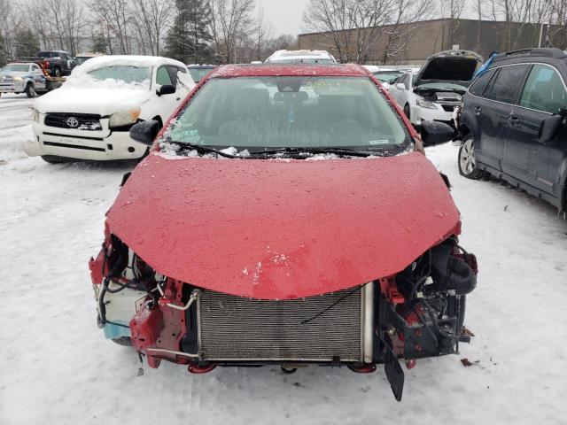 2T1BURHEXHC924786 - 2017 TOYOTA COROLLA L RED photo 5