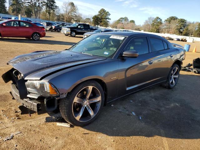 2C3CDXHG7EH219069 - 2014 DODGE CHARGER SXT GRAY photo 1