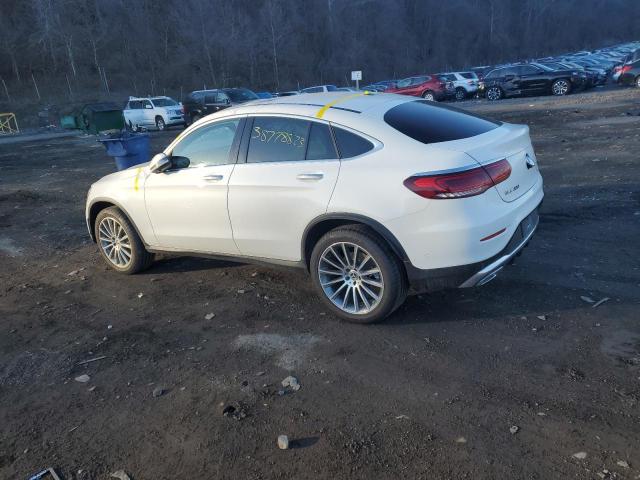 W1N0J8EB7MF877246 - 2021 MERCEDES-BENZ GLC COUPE 300 4MATIC WHITE photo 2