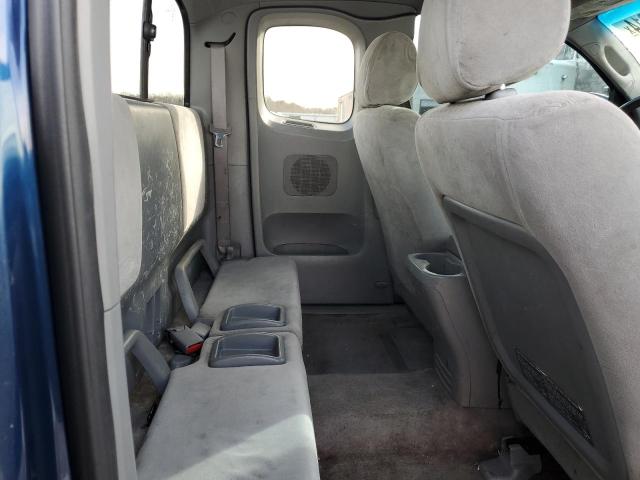 5TETX22N56Z252414 - 2006 TOYOTA TACOMA ACCESS CAB BLUE photo 10