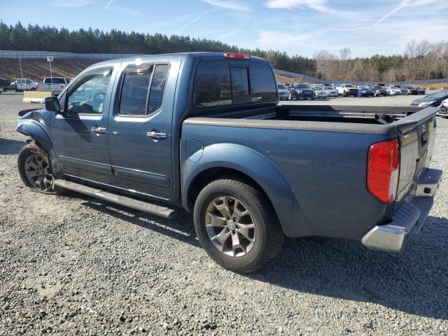 1N6AD0ER9EN732943 - 2014 NISSAN FRONTIER S BLUE photo 2