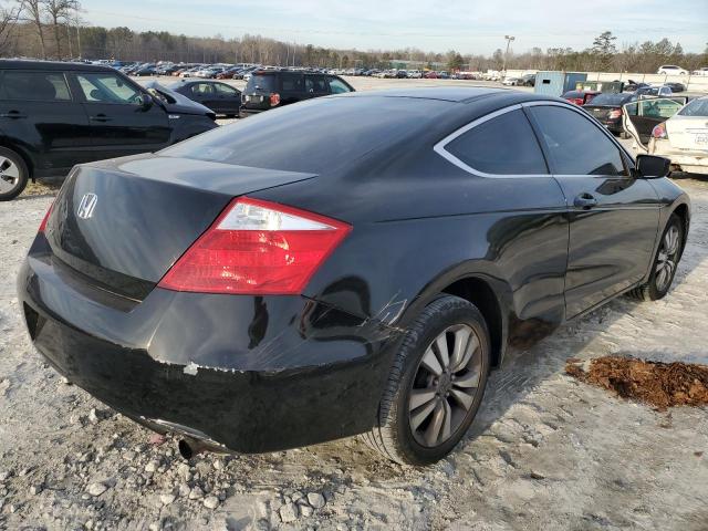 1HGCS12738A025313 - 2008 HONDA ACCORD EX BLACK photo 3