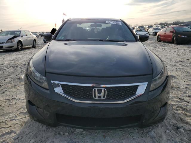 1HGCS12738A025313 - 2008 HONDA ACCORD EX BLACK photo 5