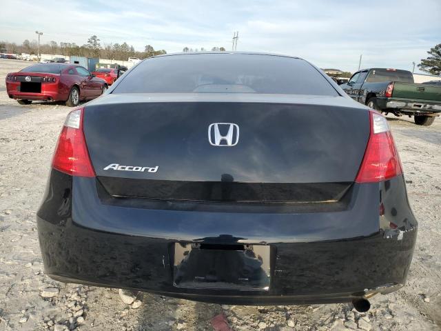 1HGCS12738A025313 - 2008 HONDA ACCORD EX BLACK photo 6