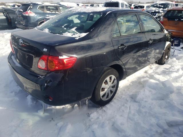 JTDBL40E59J032386 - 2009 TOYOTA COROLLA BASE BLACK photo 3