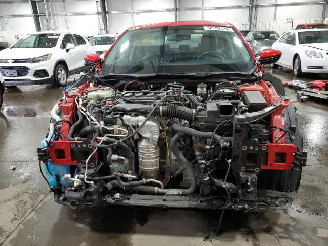 2HGFC1F75GH656598 - 2016 HONDA CIVIC EXL RED photo 5