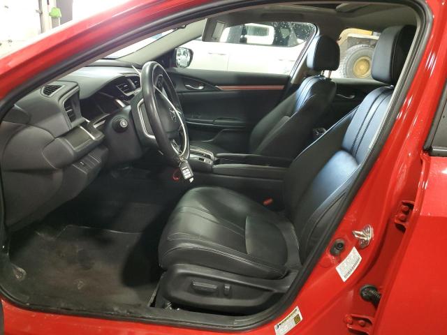 2HGFC1F75GH656598 - 2016 HONDA CIVIC EXL RED photo 7