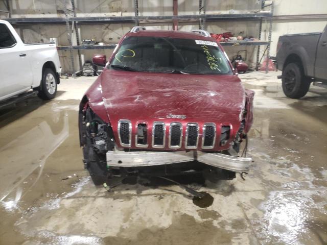 1C4PJMCB4GW204002 - 2016 JEEP CHEROKEE LATITUDE BURGUNDY photo 5