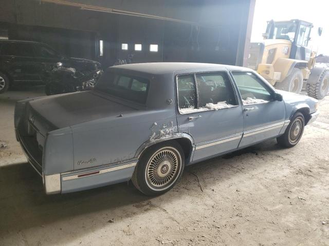 1G6CD53B7M4331669 - 1991 CADILLAC DEVILLE BLUE photo 3