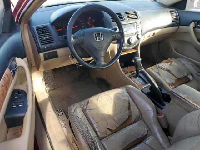 1HGCM72624A003270 - 2004 HONDA ACCORD EX RED photo 8