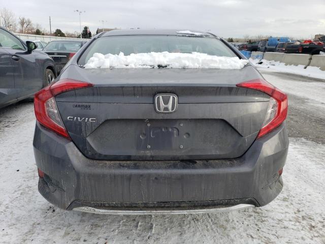 2HGFC2F61LH574584 - 2020 HONDA CIVIC LX GRAY photo 6