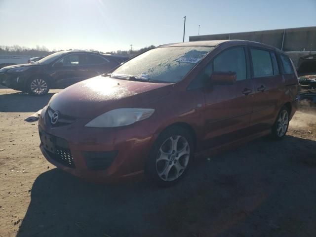 JM1CR293180314845 - 2008 MAZDA 5 RED photo 1