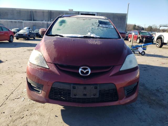 JM1CR293180314845 - 2008 MAZDA 5 RED photo 5