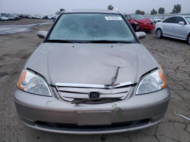 2HGES26883H592841 - 2003 HONDA CIVIC EX SILVER photo 5