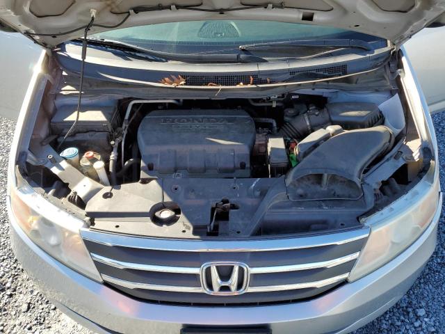 5FNRL5H60CB062802 - 2012 HONDA ODYSSEY EXL SILVER photo 12