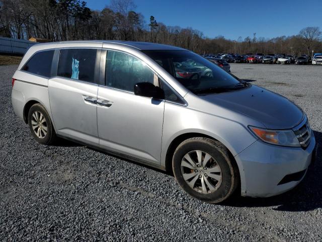 5FNRL5H60CB062802 - 2012 HONDA ODYSSEY EXL SILVER photo 4