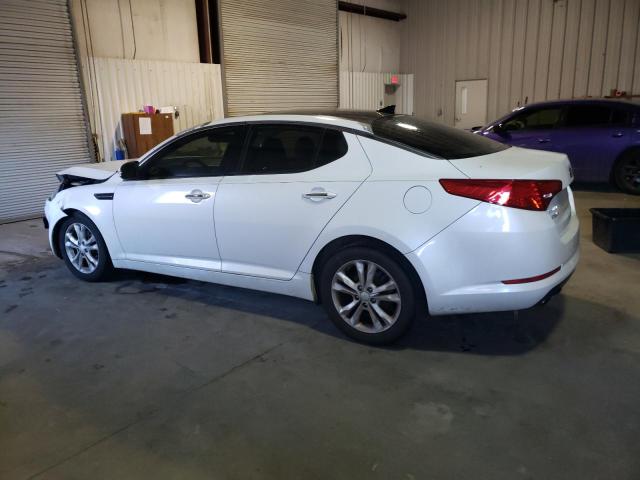 5XXGN4A75DG136115 - 2013 KIA OPTIMA EX WHITE photo 2