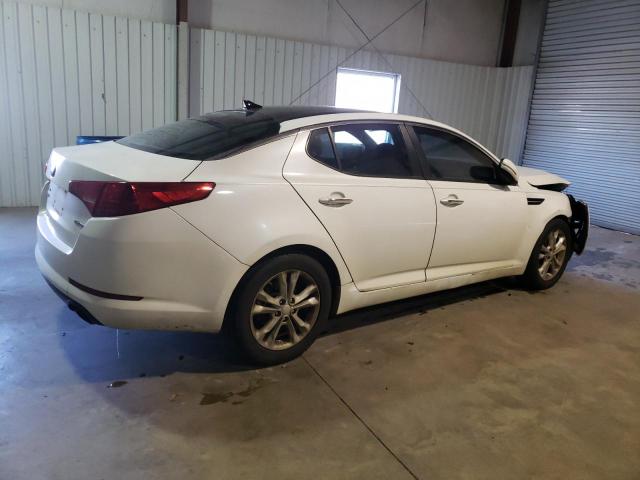 5XXGN4A75DG136115 - 2013 KIA OPTIMA EX WHITE photo 3