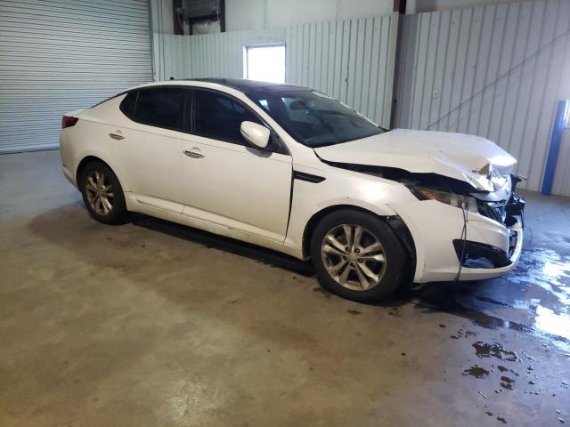 5XXGN4A75DG136115 - 2013 KIA OPTIMA EX WHITE photo 4