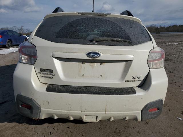 JF2GPBCC6EH276446 - 2014 SUBARU XV CROSSTR 2.0I HYBRID WHITE photo 6