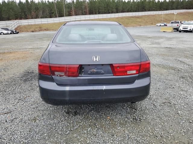 1HGCM56435A149336 - 2005 HONDA ACCORD LX CHARCOAL photo 6